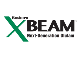 Rosboro X-Beam和Custom Glulam梁